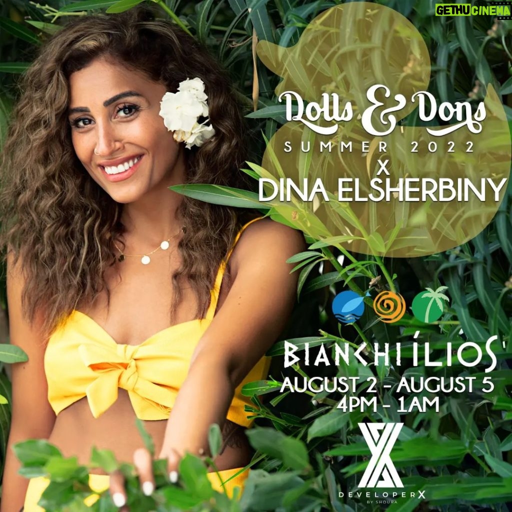 Dina El Sherbiny Instagram - NEXT WEEK! Come shop my favourite designers that I handpicked myself at Dolls & Dons x Dina El Sherbiny AT Bianchi Gate. It's SHOPPING TIME! @dollsanddons @awadrania @bigbuzznet @developer.x @tresemmeegypt @reachimmigration