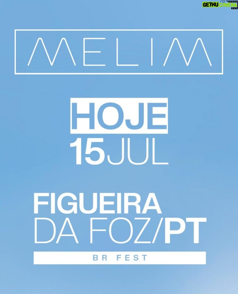 Diogo Melim Instagram - dando um relax pré-show Figueira da Foz