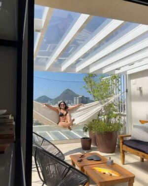 Dira Paes Instagram - No calor, quem é de rede que se embale 💚