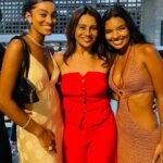 Dira Paes Instagram - Com as atrizes encantadoras de Renascer... Adoro observar, trocar, celebrar essas gerações! Mulheres jovens e cheias de talentos, sonhos, curiosidades. A arte agrega e renova. Sucesso meninas, eu me vejo em vcs ❤️