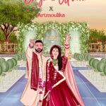 Divya Agarwal Instagram – Dive into @divyaagarwal_official & @apurva.insta ‘s magical journey with our exclusive video drop. Hold onto your hearts! The tale of Divya & Apurva’s love is set to premiere. Stay tuned for the perfect blend of romance and joy~ the tale everyone has eagerly awaited. #cocokibaico 

#artbymoulika #artwithmoulika #invitesbymoulika 

WhatsApp us your immediate queries on – 8431901857

[ Luxury weddings, Wedding, luxury wedding invites, WhatsApp invites, customised invites, celebrity invite, celebrity, bollywood,custom theme based invite, wedding season , Indian wedding, Hindu wedding, einvites, einvitation]
