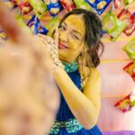 Divya Agarwal Instagram - Drenched in the color of joy and smothered in love! Let the good times “haldi-roll” ⭐️✨🤩❤️🧿 Outfit @pallavijaipur Accessories @_krafterina �Makeup and Hair : @dishisanghvii @hair_by_neetagohel @sarahsayedd16 Styled by: @sohail__mughal___ @stylingbyvictor Wedding planner: @audiciousentertainment Wedding photography: @studiophotopalace . . . #shadi #wedding #shadiseason #haldi #bride #bridesmaids #cocokibaico