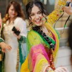 Divya Agarwal Instagram – Pinch me, I must be dreaming! Punjab ka Pind came alive for my Mehndi! ✨ Every shade, every step, every laugh – etched in henna and forever in my heart.

Outfit: @asbaabofficial
Accessories: @aulerthofficial 
Makeup: @dishisanghvii 
Hair : @hair_by_neetagohel
Assisted by @sarahsayedd16 
Mehendi: @mehendiartist_kanchanmahato 
Styled by: @sohail__mughal___ 
Wedding Planner: @audiciousentertainment 
Wedding Photography: @studiophotopalace 
Decor: @happyy_hours
Location: @be.at.one.official