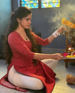 Divya Bharathi Instagram - Your #Sukumari 🤍 BTS Pictures from #GOAT set 🧿 GOATthemovie #AyyoPaapamSaaru #Telugu