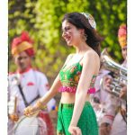 Divya Khosla Kumar Instagram - Band Baja bride ready hai … Aap bhi 20 October lock kar lo 🤗Shaadi hai Meri …. Pahunch Jana cinema gharo mein attend karne ke liye - Laadli 🥰 #Yaariyan2 #divyakhoslakumar Outfit @toraniofficial Earrings & Bangles @minerali_store Ring @ishhaara Styled @aasthasharma @gehnadholakia