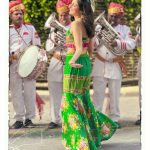 Divya Khosla Kumar Instagram - Band Baja bride ready hai … Aap bhi 20 October lock kar lo 🤗Shaadi hai Meri …. Pahunch Jana cinema gharo mein attend karne ke liye - Laadli 🥰 #Yaariyan2 #divyakhoslakumar Outfit @toraniofficial Earrings & Bangles @minerali_store Ring @ishhaara Styled @aasthasharma @gehnadholakia