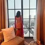Divya Khosla Kumar Instagram - 1. Laadli Kolkata mein hai Abhay ke liye ❤️ 2. Yay ✨ 3. Thinking about Puchka😃 4. You are Beautiful Kolkata 🫶🏻 5. Serene 😍 6. Laadli bani bengoli baala 7. Getting immense Love 💗 #SimroonTeraNaam 🪷 Dekha aapne? Kolkata city of joy