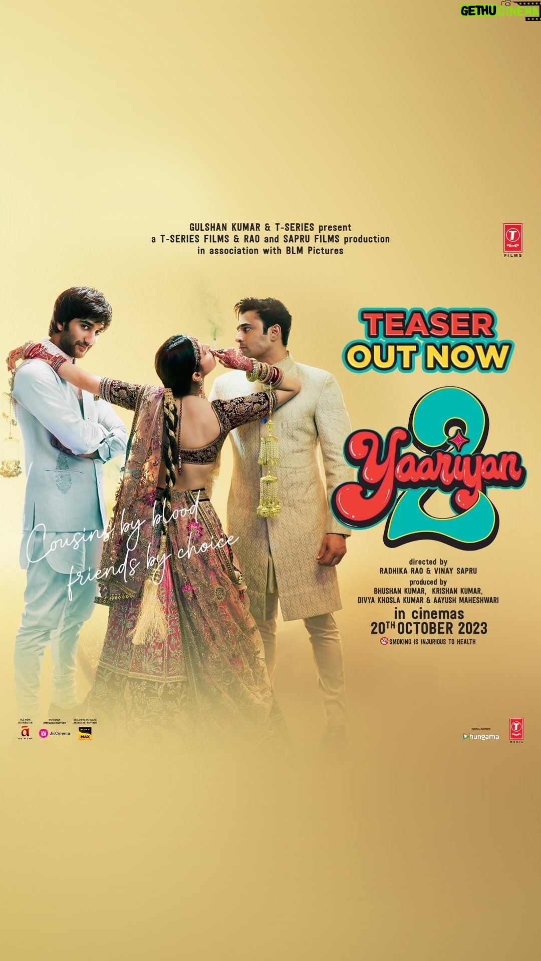 Divya Khosla Kumar Instagram - Mamma your reaction would have made my day π©βπ§ Teaser of my film #Yaariyan2 In cinemas on 20th October. @tseriesfilms @tseries.official #DivyaKhoslaKumar #BhushanKumar @sapruandrao #VinaySapru #RadhikaRao @meezaanj @anaswara.rajan @yashdasgupta @pearlvpuri @warinahussain @bhagyashriiborse @lilletedubeyofficial @priya.p.varrier @manan_bhardwaj_official @arijitsingh #KrishanKumar @shivchanana @neerajkalyan24 @blmpictures @aayush_blm
