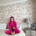 Divya Khosla Kumar Instagram – Adding Bright pink to your day ☺️💗 Holy Island, Anglesey