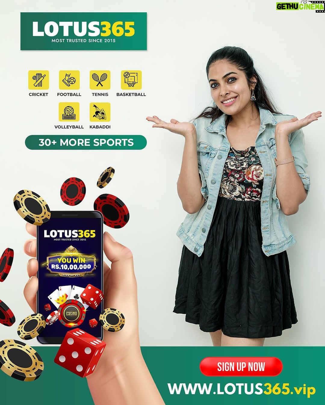 Divya Vadthya Instagram - @Lotus365world visit Now www.lotus365.vip #Ad