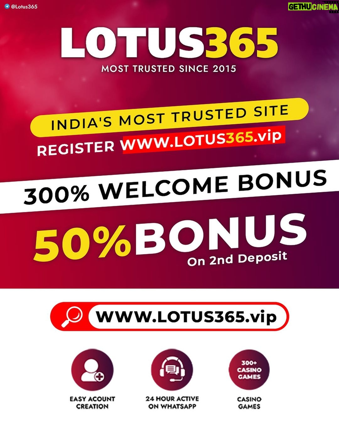 Divya Vadthya Instagram - @Lotus365world visit Now www.lotus365.vip #Ad