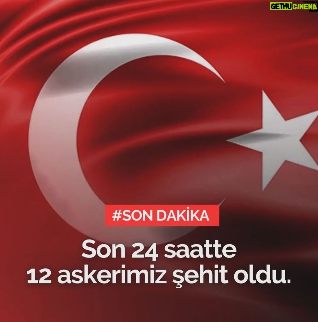 Doğa Rutkay Instagram - ocaklar söndü. Yine. Aynı acı aynı keder. Elimiz kolumuz bağlı oturduğumuz yerde döktüğümüz gözyaşı kadar hükmümüz yok. Son verecek “yeter” imiz kalmadı… #şehidimizvar