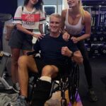 Dolph Lundgren Instagram – With my two trainers 👊 I’ve found that most important thing after any surgery is to  determine how to combine rest with activity. The body needs to stay active to heal. So I try to use any opportunity to move, workout or stretch. Right now I’m combining upper body strength training with body weight Pilates for core and abs.