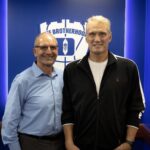 Dolph Lundgren Instagram - With Dr. Amendola - the excellent, world-renowned surgeon who did my ankle replacement at Duke University Hospital. He’s a very special human being. 🙏👊