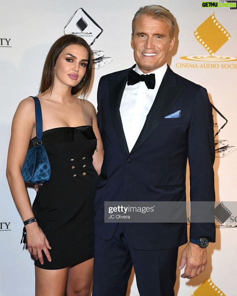 Dolph Lundgren Instagram - Had a good time presenting an award at the Cinema Audio Society. Pictures are information- sound is emotion.