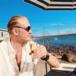 Dolph Lundgren Instagram – Good to be back in California after 5 months on the road. Having a frosty one in Malibu.
