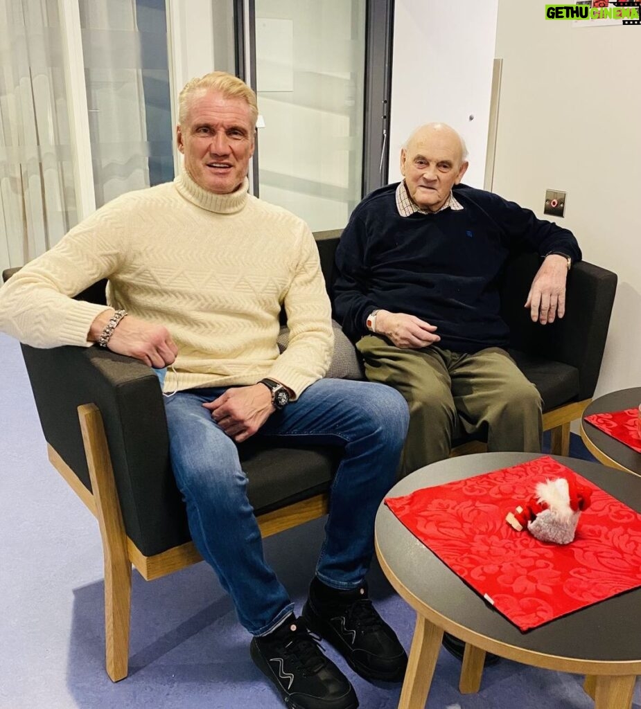 Dolph Lundgren Instagram - Visiting Sverre Wemundstad, a 97-year young Norwegian who can tell stories of 50 British bombers over Trondheim being attacked by German fighters during WW2. He was there. Amazing!