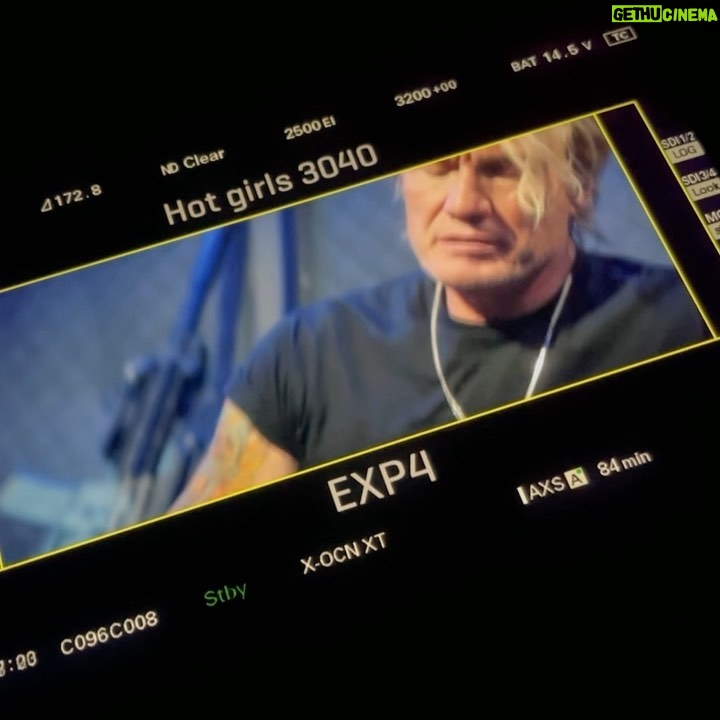 Dolph Lundgren Instagram - Wrapped EX4 yesterday. My last scene…Gonna be a kick ass movie! 👊👊