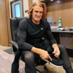 Dolph Lundgren Instagram - Hanging out in my trailer on Aquaman 2. Great script, great director, terrific cast and a fantastic crew. Really enjoying it! 🧜🏼‍♂️