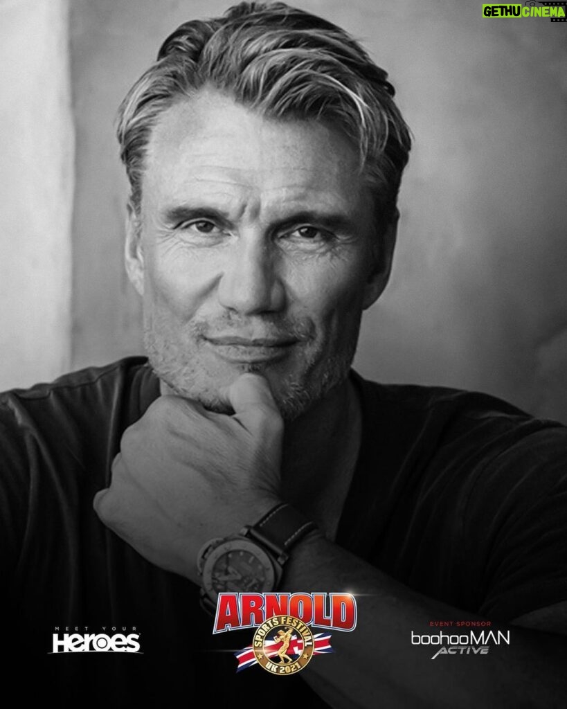 Dolph Lundgren Instagram - Can’t wait to see you guys at the @arnoldsports In Birmingham, UK. A fantastic celebration of health and fitness initiated by the Big Man himself, my good friend Arnold Schwarzenegger! 👊