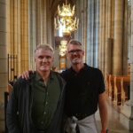 Dolph Lundgren Instagram – With my brother Johan at the Uppsala Cathedral in Sweden. Great to see him after over a year of travel restrictions. Feels good!