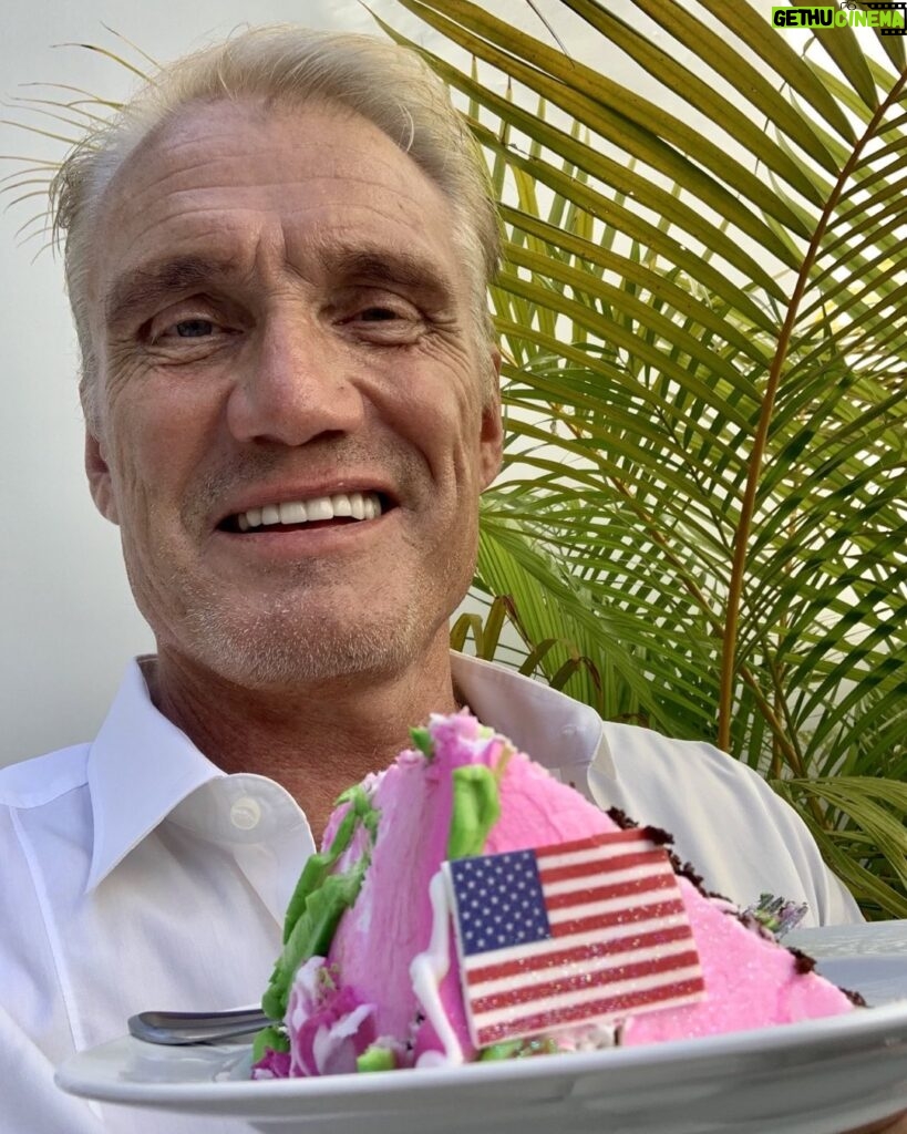 Dolph Lundgren Instagram - Let’s enjoy ourselves today! Happy 4th America🇺🇸🍾