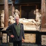 Dolph Lundgren Instagram - With my brother Johan at the Uppsala Cathedral in Sweden. Great to see him after over a year of travel restrictions. Feels good!
