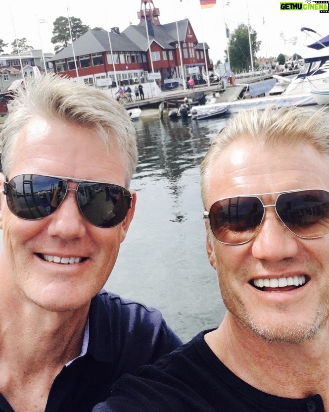 Dolph Lundgren Instagram - Yep, family is Number One. Luv ya, bro! 👊