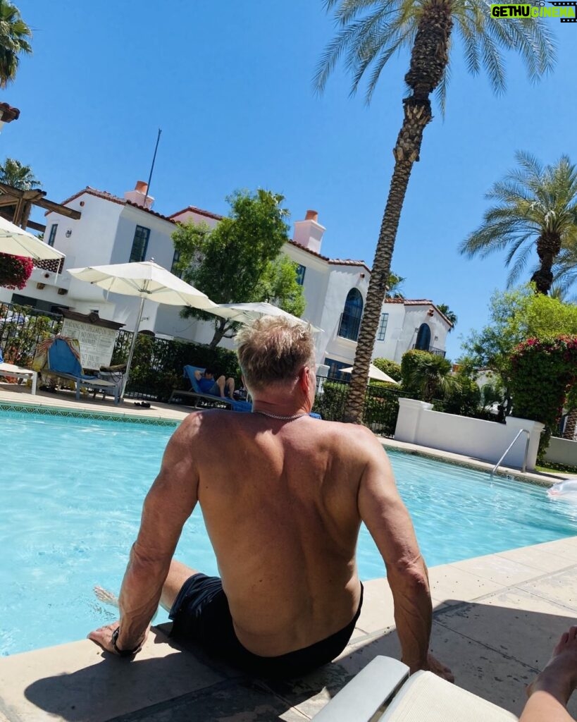 Dolph Lundgren Instagram - Palm Springs weekend - needed it! 🌴