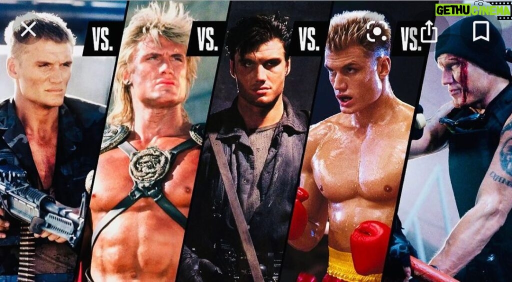 Dolph Lundgren Instagram - Who would win?