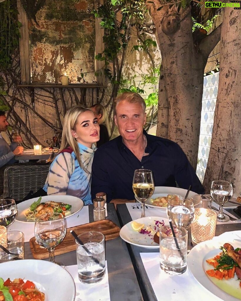 Dolph Lundgren Instagram - Had a great Saturday night dinner at SUR restaurant. Happy that restaurants are finally able to open up again after a year (!). Good for them and good for us 🙏🍸 😉 SUR RESTAURANT