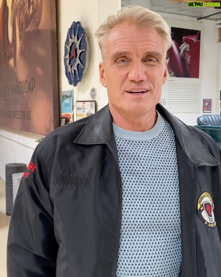 Dolph Lundgren Instagram - Had a blast yesterday with Jay Leno driving the Swedish electric car Polstar 600+ horsepowers. What an amazing car collection he has!👊🏻🏎