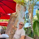 Dolph Lundgren Instagram - Enjoying lunch in Laguna Beach in the shade of this amazing 170 year old Eucalyptus tree. The tree was planted around the time California became a part of the United States. Pretty cool👍🏻👍🏻 Laguna Beach, California