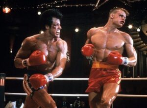 Dolph Lundgren Instagram - 35 years ago today was the premiere of ROCKY IV. It was a great experience for a young Swedish chemical engineering student. 
Thanks @officialslystallone for bringing me into show business and for being such a great friend throughout the years! Thankfully we’re both still punching after all this time👊