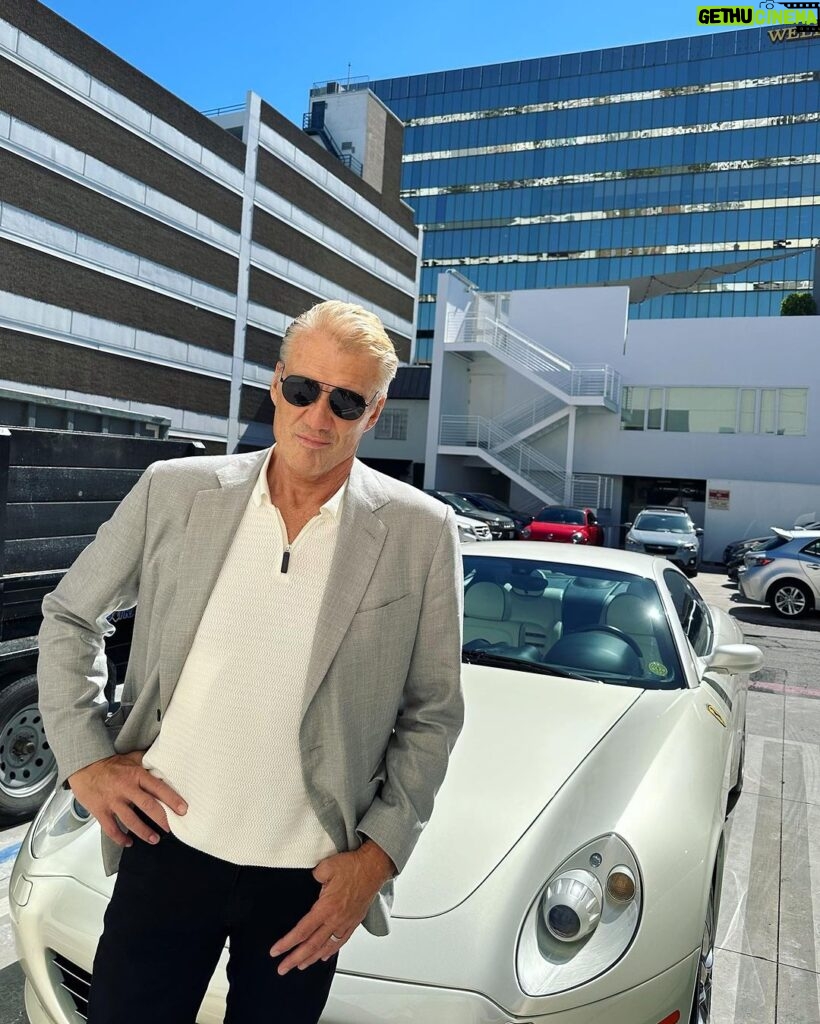 Dolph Lundgren Instagram - Out and about in Beverly Hills with my baby 612.