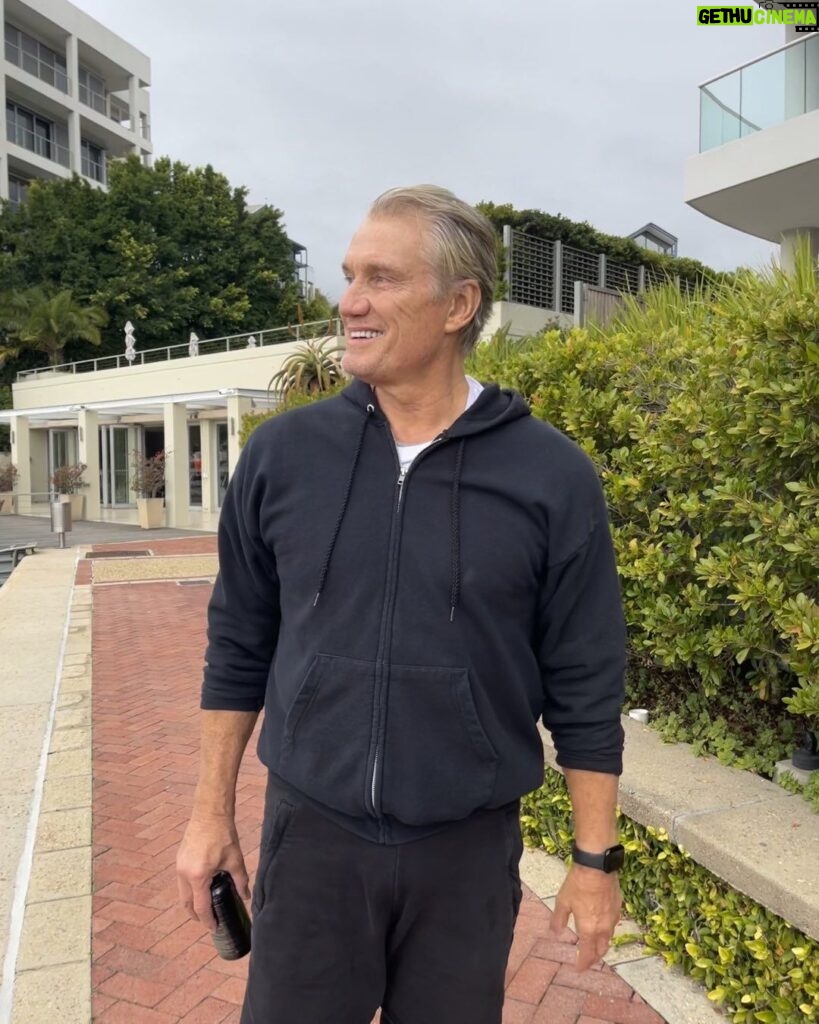 Dolph Lundgren Instagram - Hitting the gym in Cape Town. Here on a couple of exciting projects. Stay tuned! 👊