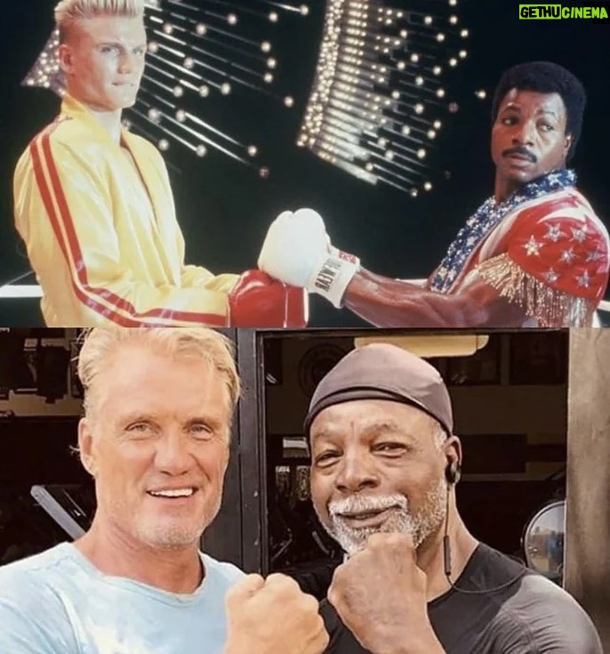 Dolph Lundgren Instagram - I was saddened to hear the news this morning. Along with the world, I will miss Carl. He was a great actor, a terrific athlete and a good friend. I cherish many special memories of Carl, both professionally and personally. Like Apollo Creed, he had that special charm that always brought a smile to your face. 🙏