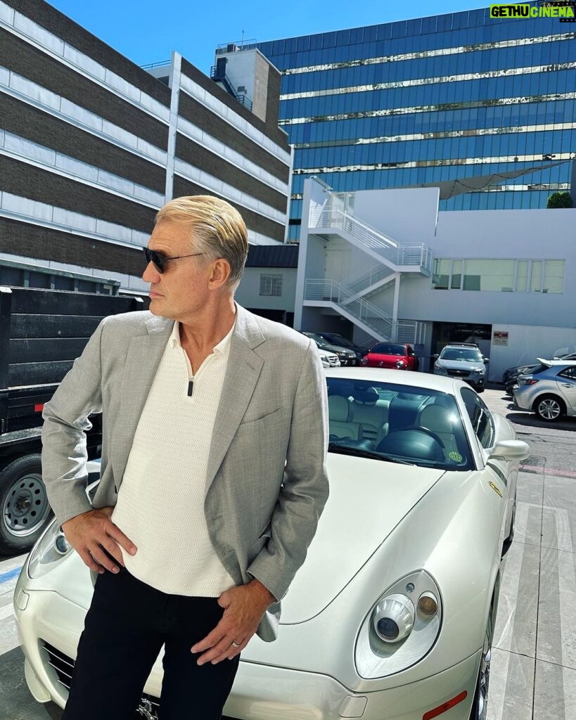 Dolph Lundgren Instagram - Out and about in Beverly Hills with my baby 612.