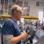 Dolph Lundgren Instagram – Can only walk for 2 weeks after my sinus procedure.  Starting at 30 min almost flat. Planning to go to 1 hr at higher speed and increased incline. Gotta have that plan going forward! 👊