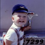 Dolph Lundgren Instagram – Found this photo of a young and very happy Mr. Lundgren next to my parents’ first car. Boys and their toys…