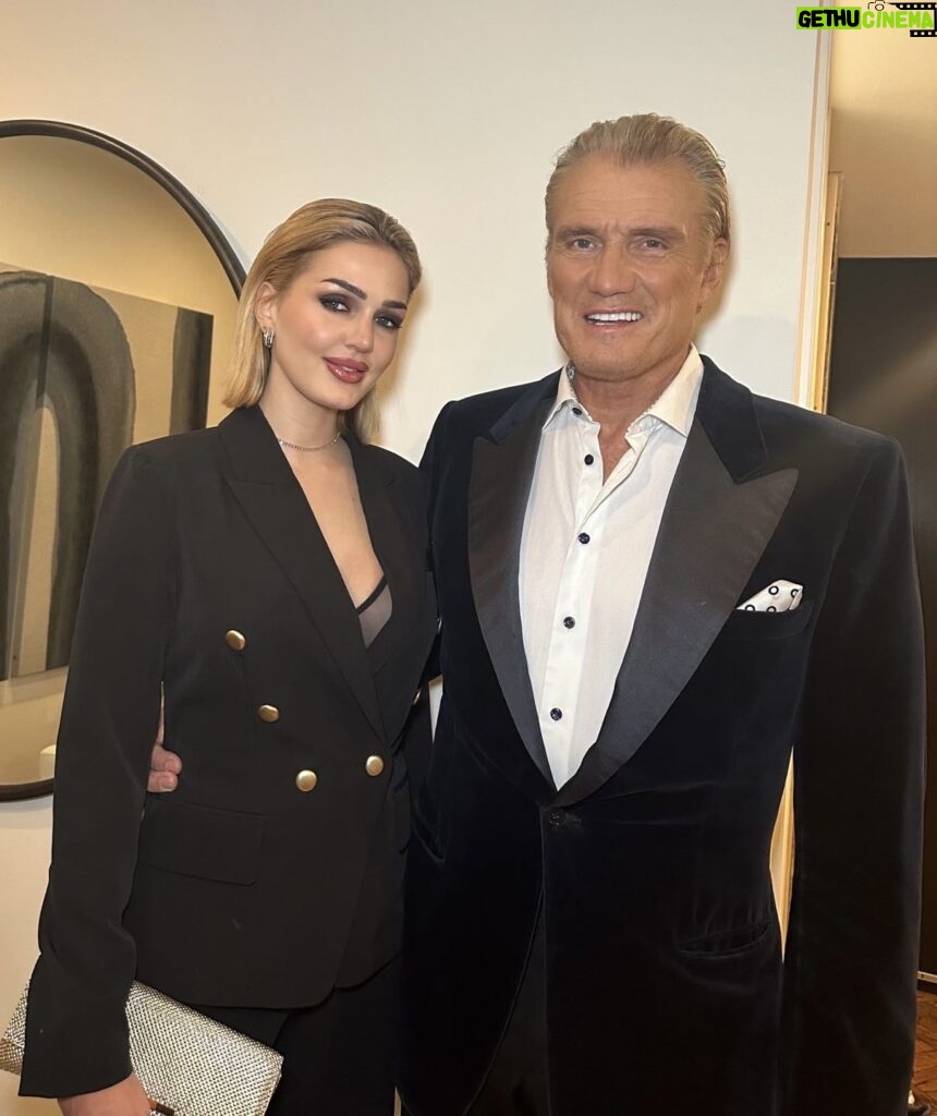 Dolph Lundgren Instagram - That time of the year…another black tie event. More relaxed without the black tie.