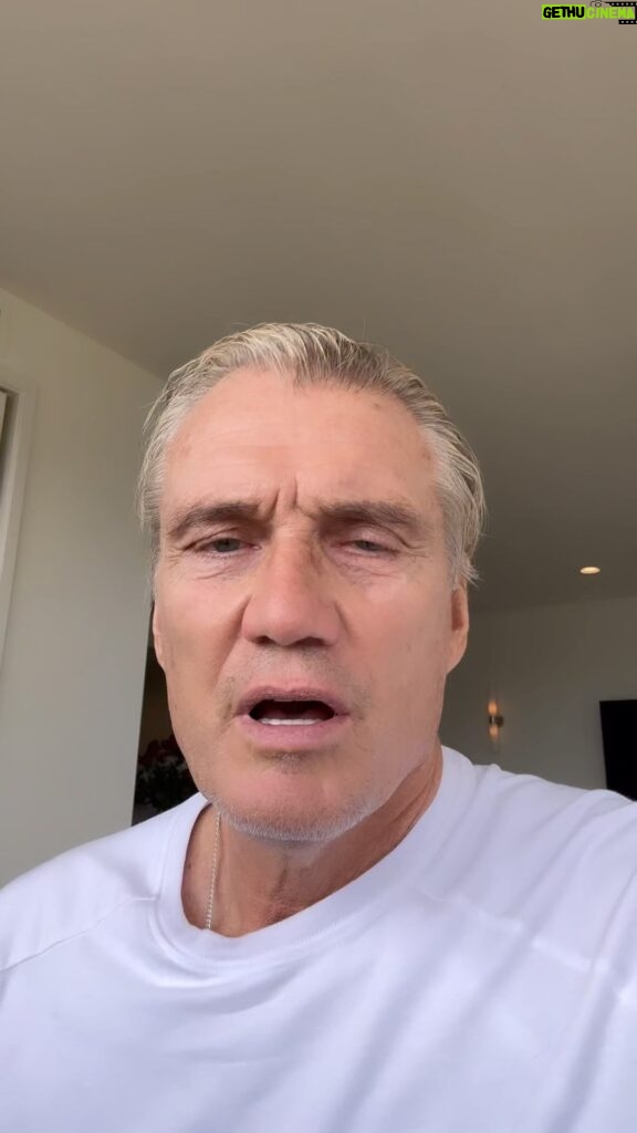 Dolph Lundgren Instagram - Recording the score for ‘Wanted Man’.
