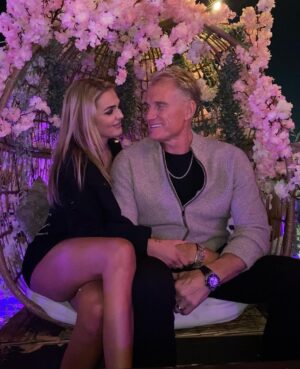 Dolph Lundgren Instagram - To my Valentine - just one look at you and I forget the negatives and focus on the positives. Like your great legs. 😉💖