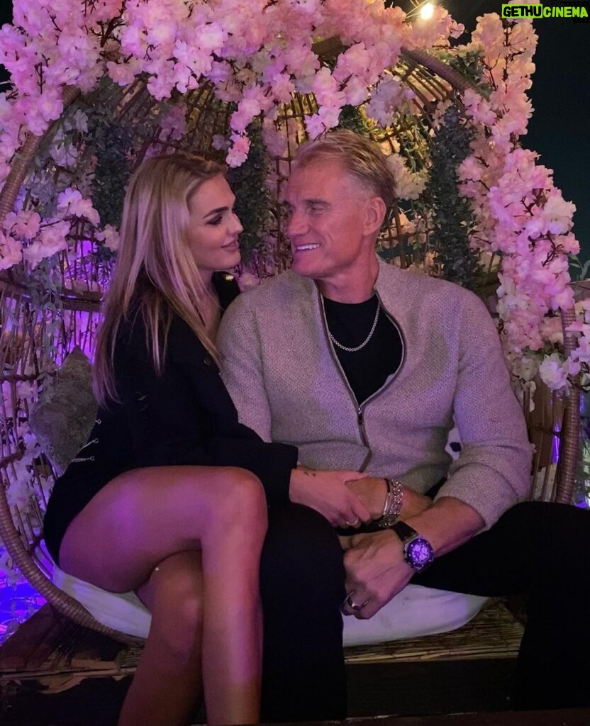 Dolph Lundgren Instagram - To my Valentine - just one look at you and I forget the negatives and focus on the positives. Like your great legs. 😉💖
