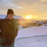 Dolph Lundgren Instagram - Norwegian sunset at 2.31 PM on the shortest day of the year, the Winter Solstice.