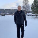 Dolph Lundgren Instagram - Done with the boot. Testing the ankle in the Norwegian snow. 👍