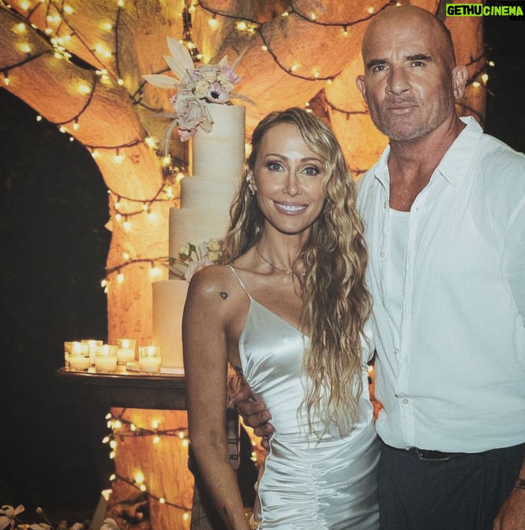 Dominic Purcell - 53K Likes - Still pinching myself. She’s such a beautiful human. @tishcyrus ❤️ …… love ya love.