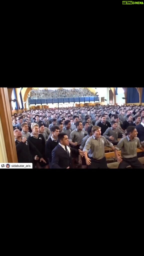Dominic Purcell Instagram - These young men are honoring their headmaster who is retiring. Absolutely Remarkable. The first hakas were created and performed by different Māori tribes as a war dance. It is an ancestral war cry. Made famous by the mighty #allblacksrugby side. The Haka was once presented to me on a film I did ways back in New Zealand. It was one of the most extraordinary and emotional displays I’ve encountered. We can learn many things from this ancient cry. Pride. Honor. Character. Accountability. Courage. Traits that are weak in todays world. Makes me smile seeing these young men expressing their gratitude and character. KEEP IT REAL.