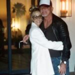 Dominic Purcell Instagram - Punching way above my weight -yep absolutely , I’m a lucky bastard. She’s the best human ever. Love ya love @tishcyrus ❤️🌊🏄‍♂️