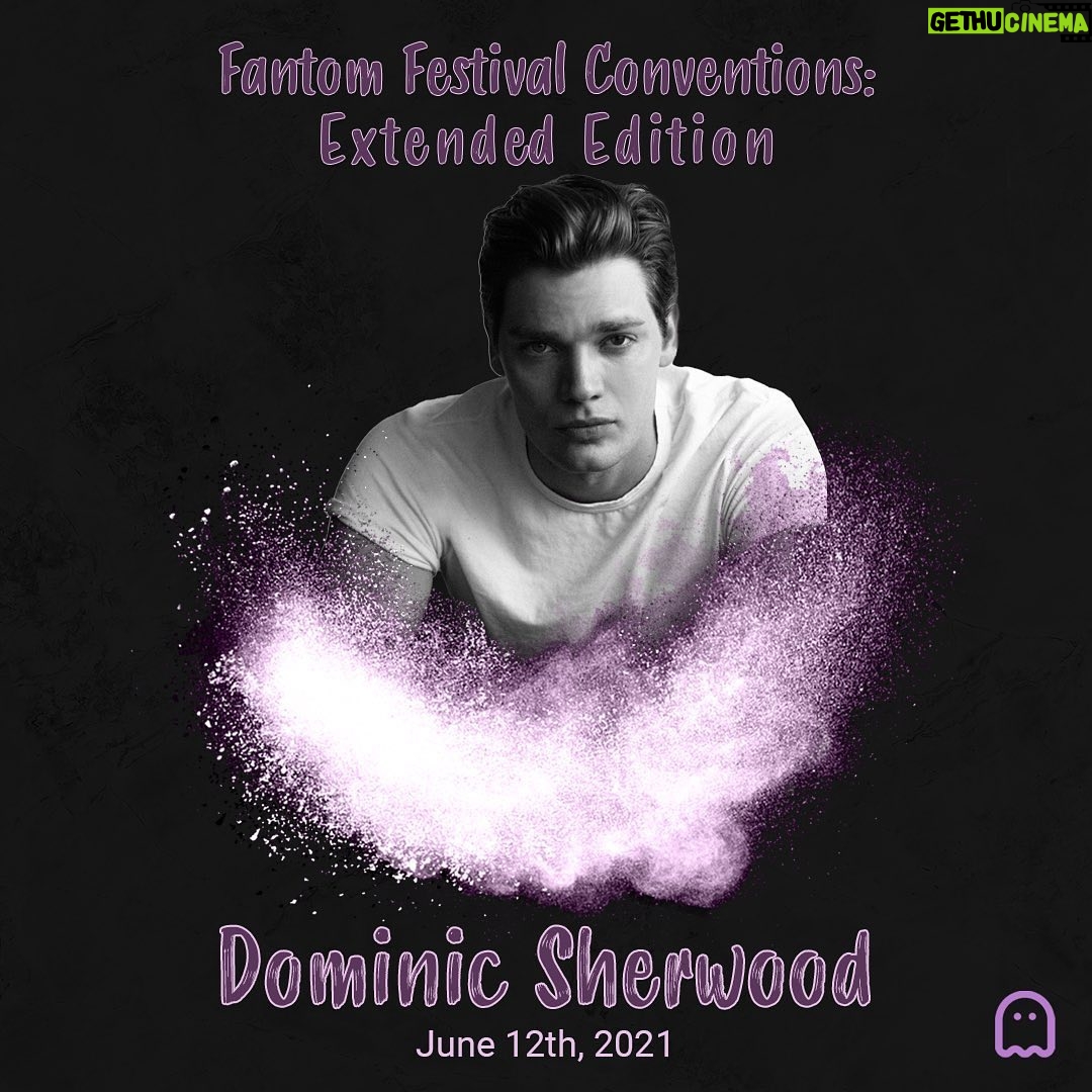 Dominic Sherwood Instagram - Join me on June 12th, 2021 at #FantomFestExtEd held by @fantom_fest from the comfort of your home. I’ll be taking part in 1-1s, 3-1s, meeting rooms, personalized videos, and a few more extras to come with some of my Shadowhunter buddies still to be announced! You can buy tickets at their website, fantomfest.org, and part of the proceeds will be donated to @antibullyingalliance Hope to see you there!! #DanWillBeThereToo